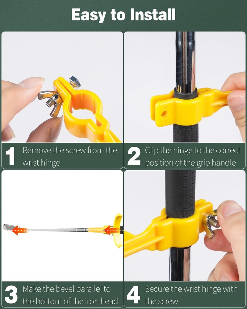 GreenHaven Golf Training Wrist Hinge Golf Swing Training Aid Swing Correcting Trainer Tool for Golfers Beginners Arm Elbow Posture Teaching Accessory for Golf Club Practice - Image 5